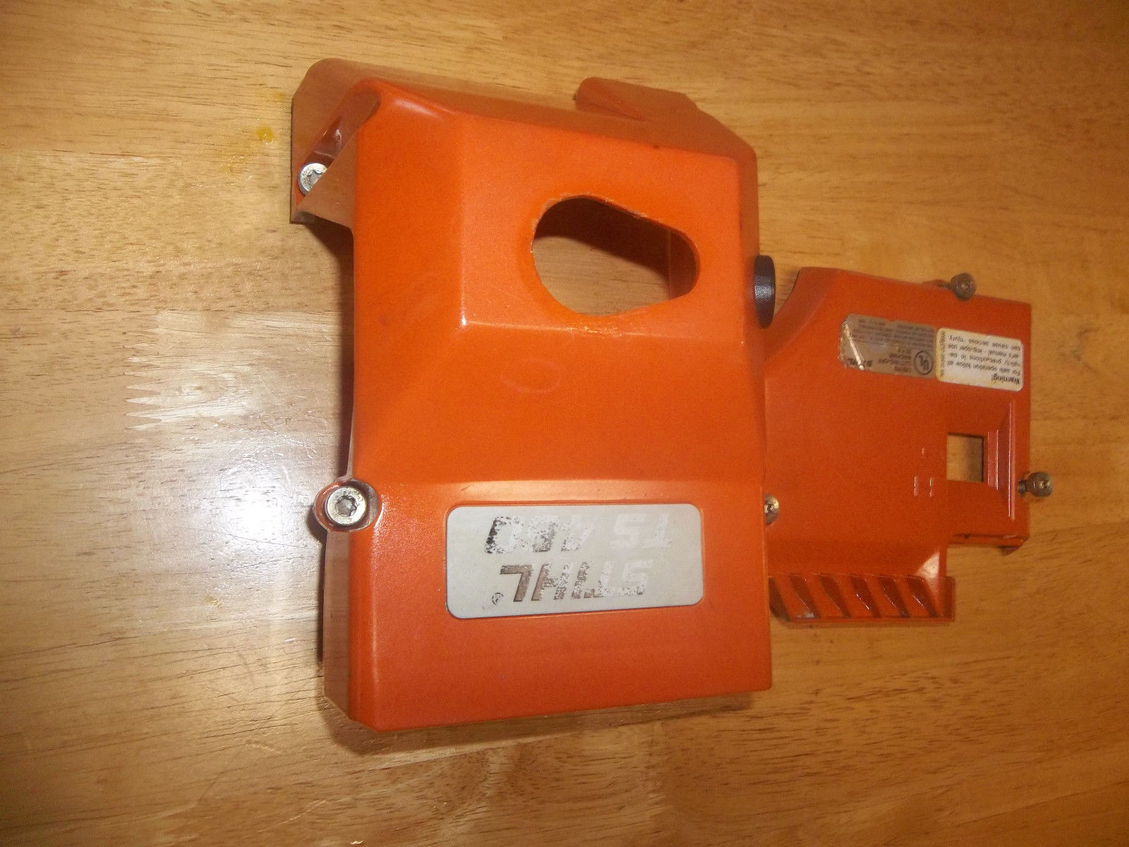 Stihl Ts 460 Concretecutoff Saw Top Cylinder Cover And Carburetor